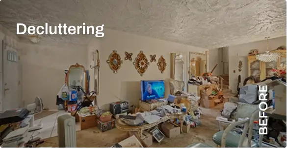 Decluttering Before