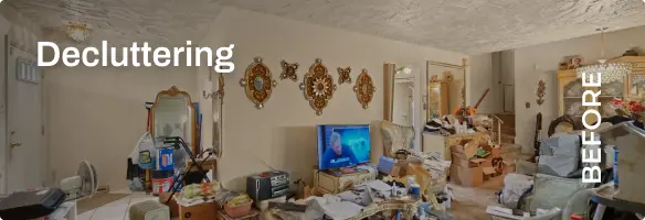 Decluttering Before